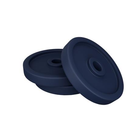 Barbell Plate  3D Icon