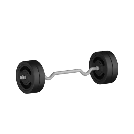 Barbell Set  3D Icon