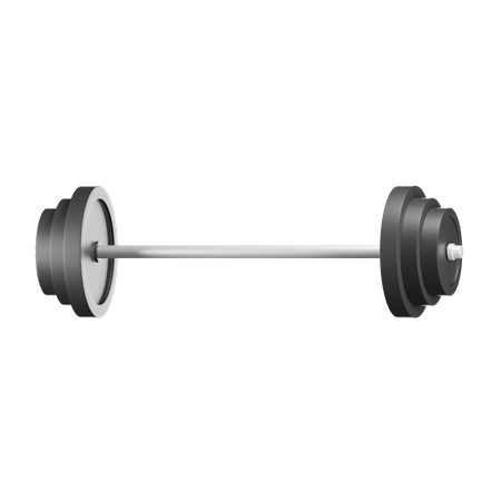 Barbell Weight  3D Icon