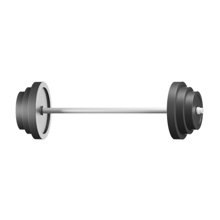 Barbell Weight  3D Icon