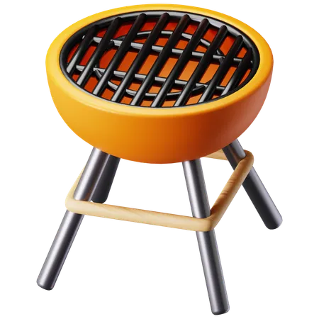 Barbeque 3 D Illustration 3D Icon