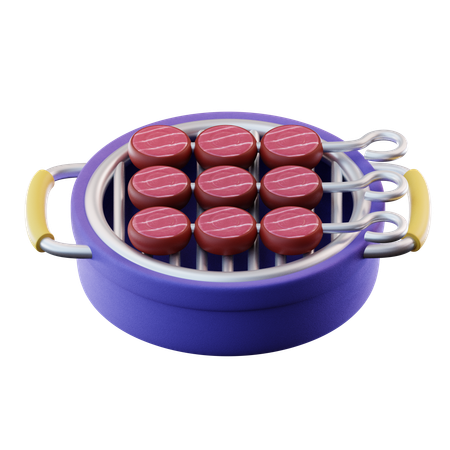 Barbeque  3D Icon