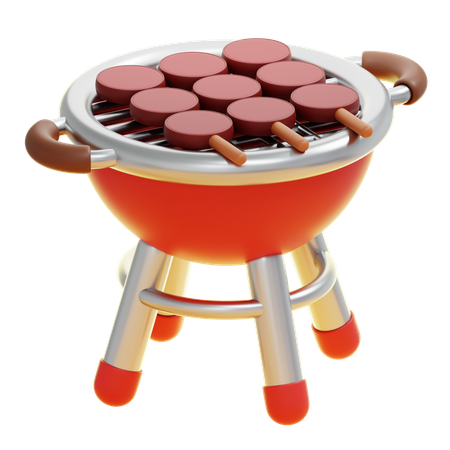 Barbeque  3D Icon