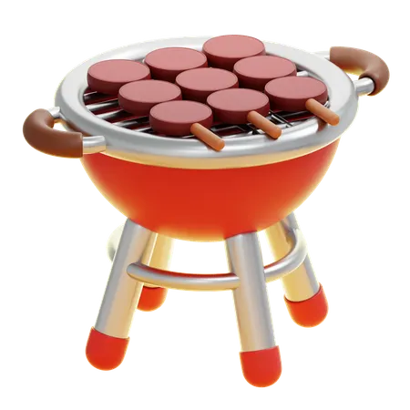 Barbeque  3D Icon