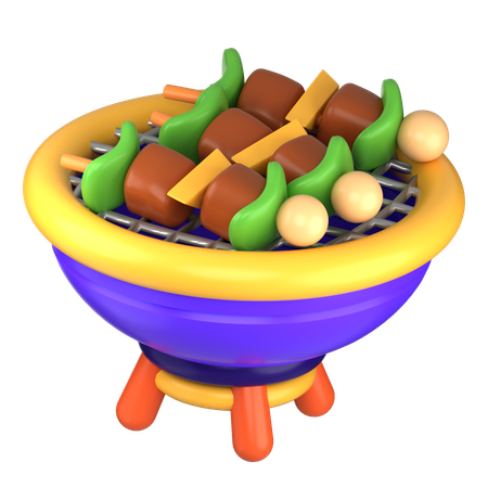 Barbeque  3D Icon