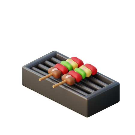 Barbeque  3D Illustration