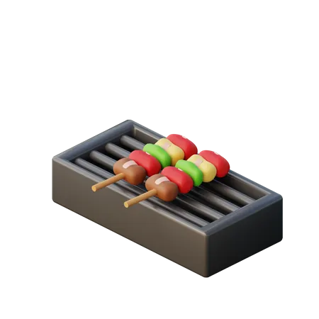 Barbeque  3D Illustration