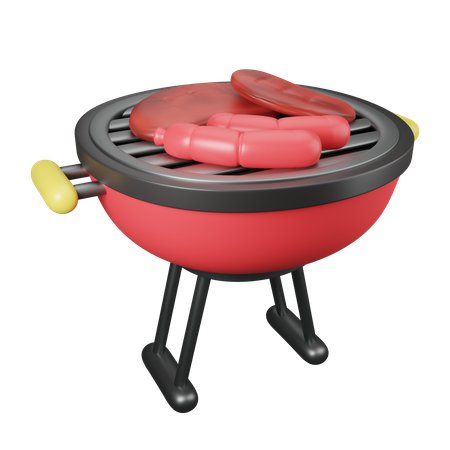 Barbeque  3D Icon