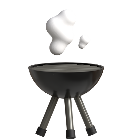 Barbeque Grill  3D Icon