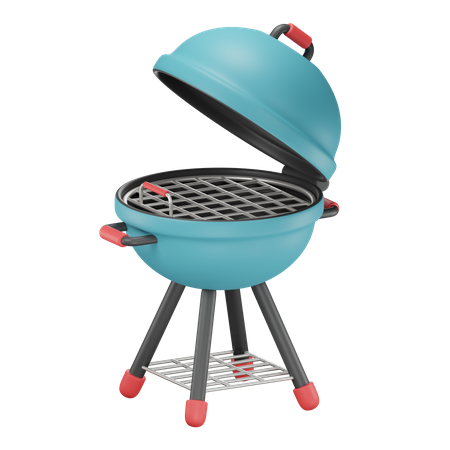 Barbeque Grill  3D Icon