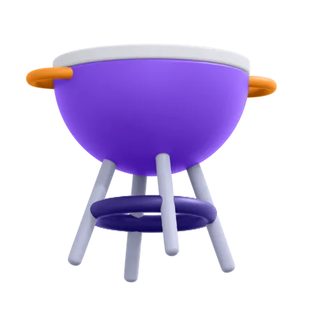 Barbeque Grill  3D Icon