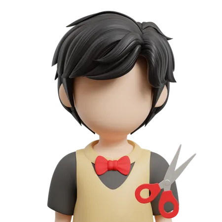 Barber  3D Icon