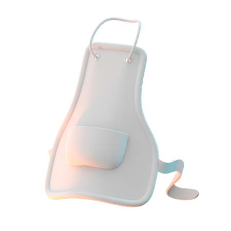 Barber Apron  3D Icon