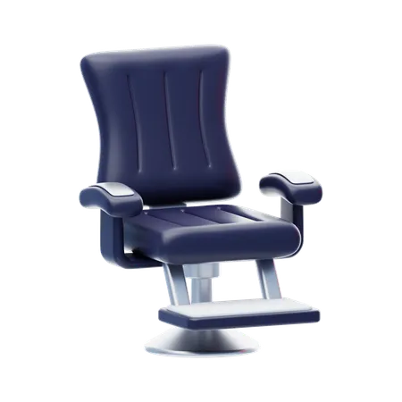 Barber Chair 3 D Icon Salon Chair 3 D Icon 3D Icon