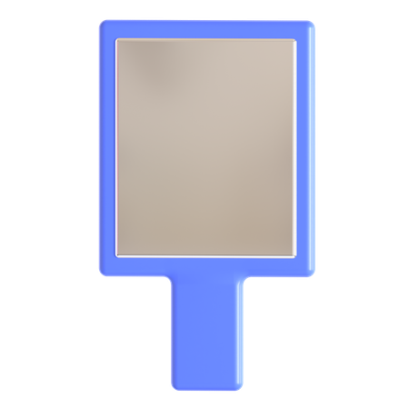 Barber Mirror  3D Icon