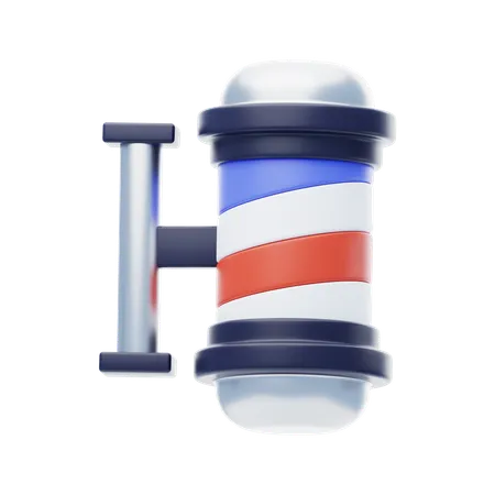 Barber Pole  3D Icon