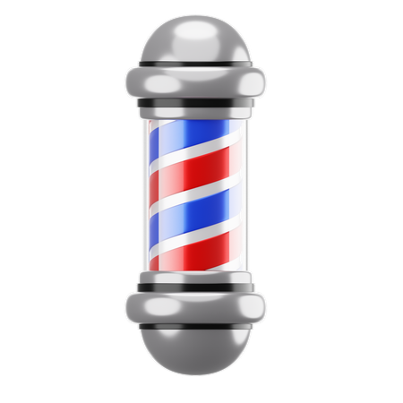 Barber Pole  3D Icon