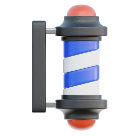 Barber Pole  3D Icon