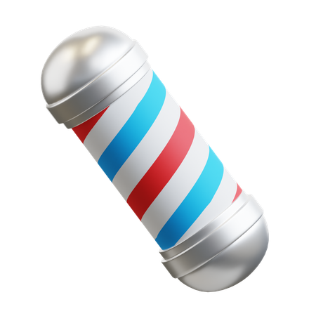 Barber Pole  3D Icon