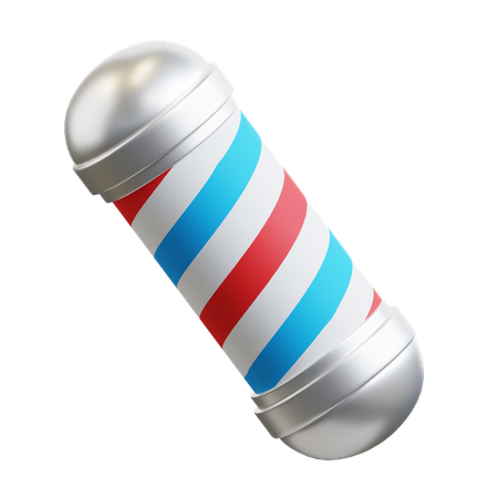 Barber Pole  3D Icon