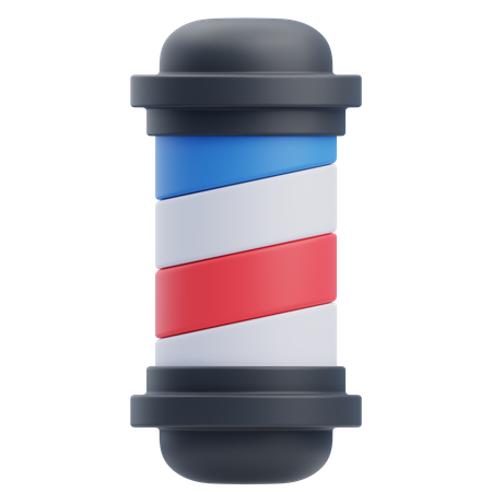 Barber Pole  3D Icon