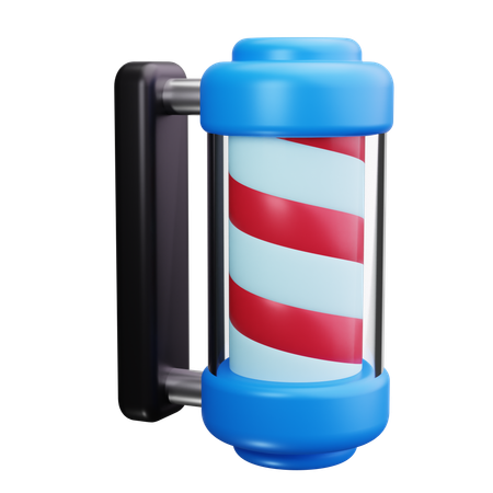 Barber Pole  3D Icon