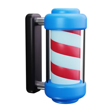 Barber Pole  3D Icon