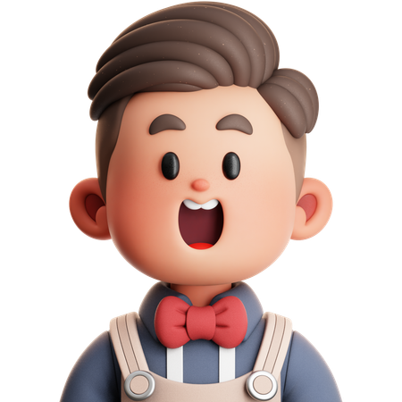 Barber Salon  3D Icon