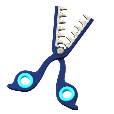 Barber Scissor  3D Icon
