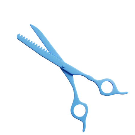 Barber Scissor  3D Illustration