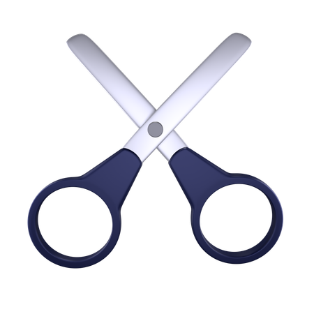 Barber Scissors  3D Icon