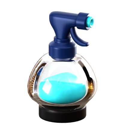 Barber Spray  3D Icon