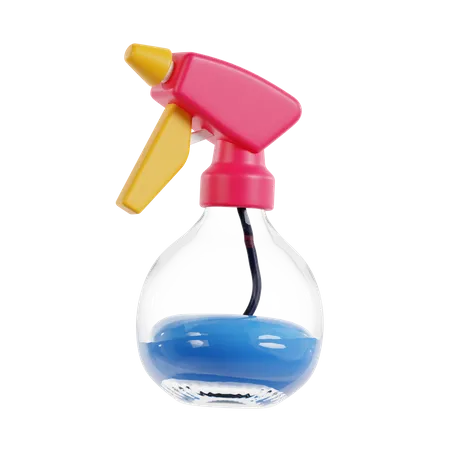 Barber Spray Bottle  3D Icon