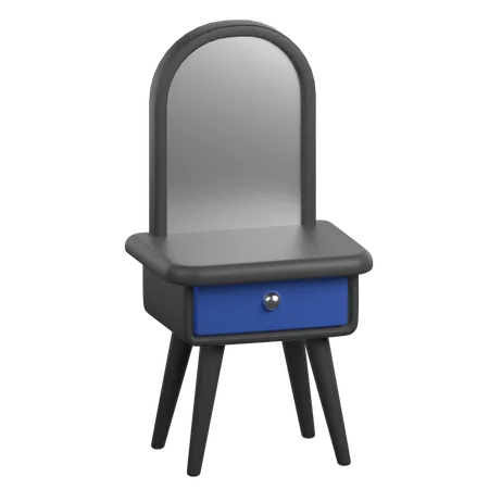 Barber Table  3D Icon