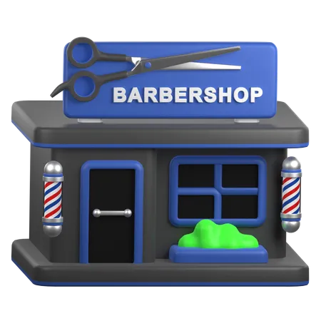 Barbershop  3D Icon