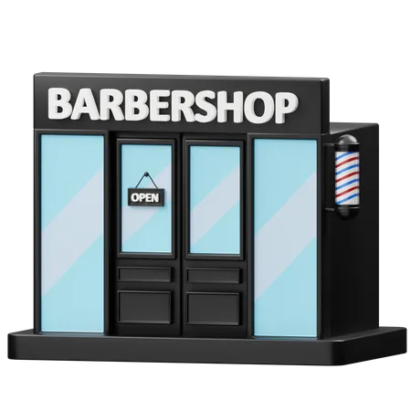 Barbershop  3D Icon