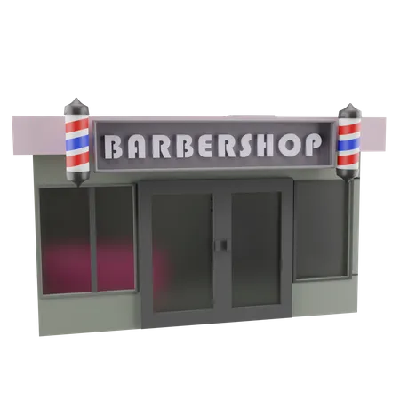 Barbershop  3D Icon