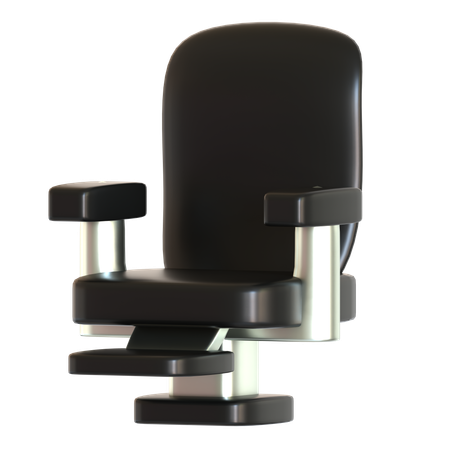 Barbershop Chair  3D Icon