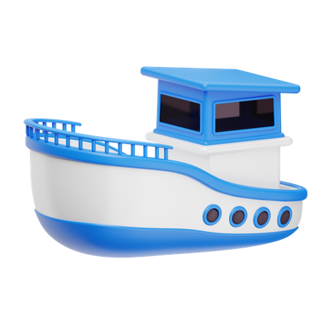 Barco  3D Icon