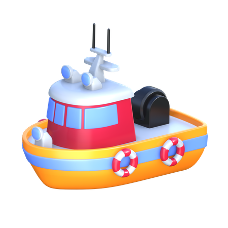 Bote  3D Icon