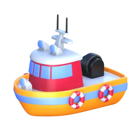 Barco  3D Icon