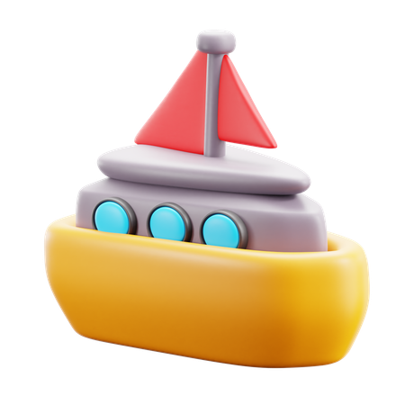 Barco  3D Icon