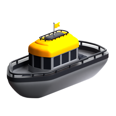 Barco  3D Icon