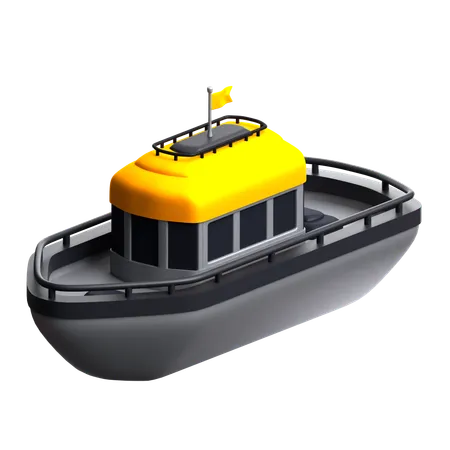 Barco  3D Icon