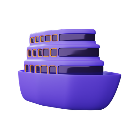 Barco  3D Icon