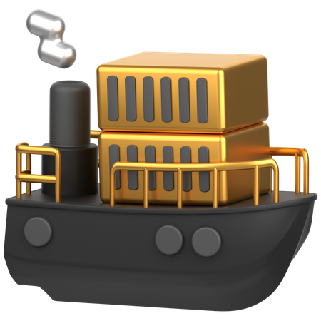 Barco  3D Icon