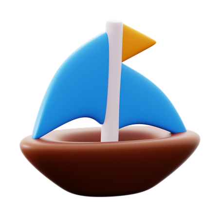 Barco  3D Icon