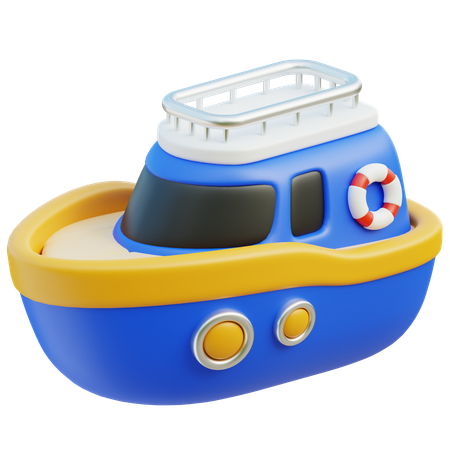 Bote  3D Icon