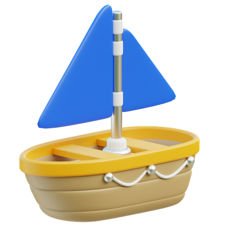 Barco  3D Icon