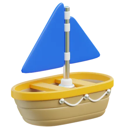 Barco  3D Icon